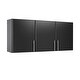 preview thumbnail 11 of 31, Prepac Elite 54 inch Wall Cabinet - 54 Inch Black