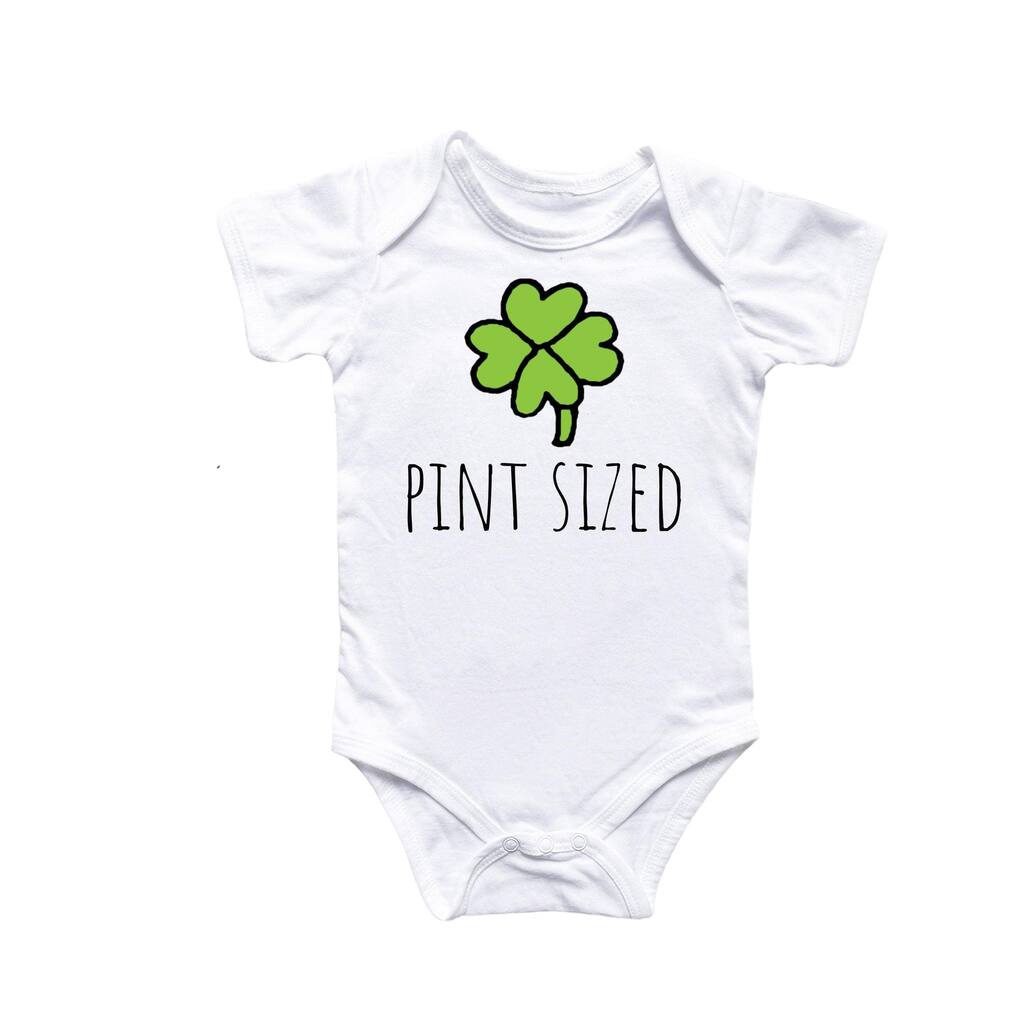 St. Patricks Day Irish - Baby Boy Girl Clothes Infant Bodysuit Funny Cute Newborn 710