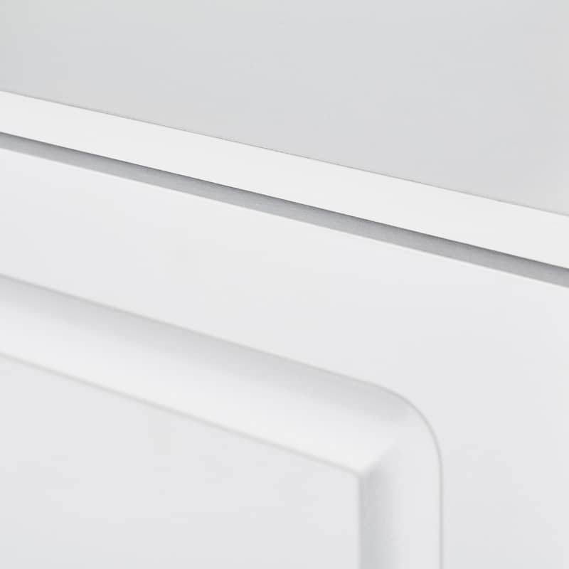 Pet Feeding Station w/ 2 Elevated Dog Bowls Dog Food & Toy Storage Cabinet