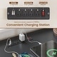 preview thumbnail 135 of 156, Farmhouse Executive L Shaped Desk Home Office Desk with Drawers and Storage Cabinet & Power Outlet