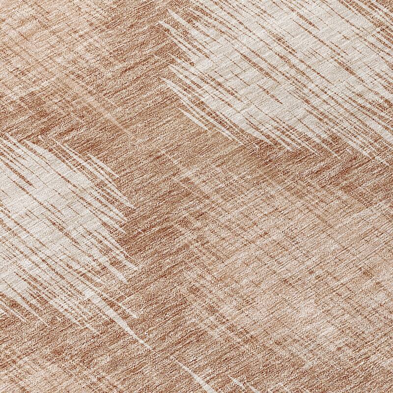 Machine Washable Indoor/ Outdoor Chantille Contemporary Geo Rug