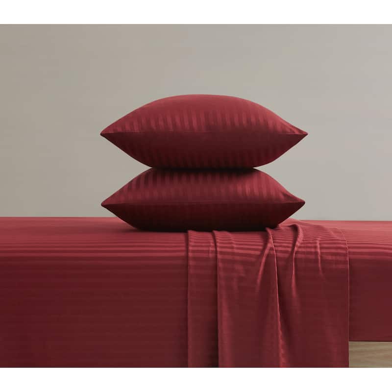 Royal Velvet Signature Dobby Stripe Sheet Set
