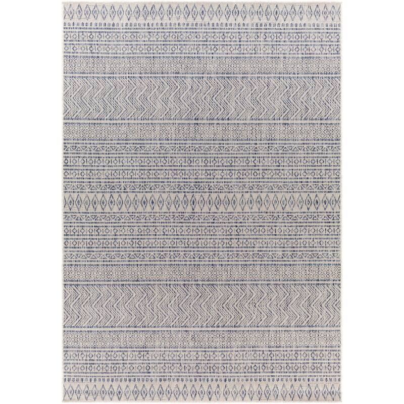 Livabliss Cintia Indoor/ Outdoor Bohemian Stripe Area Rug