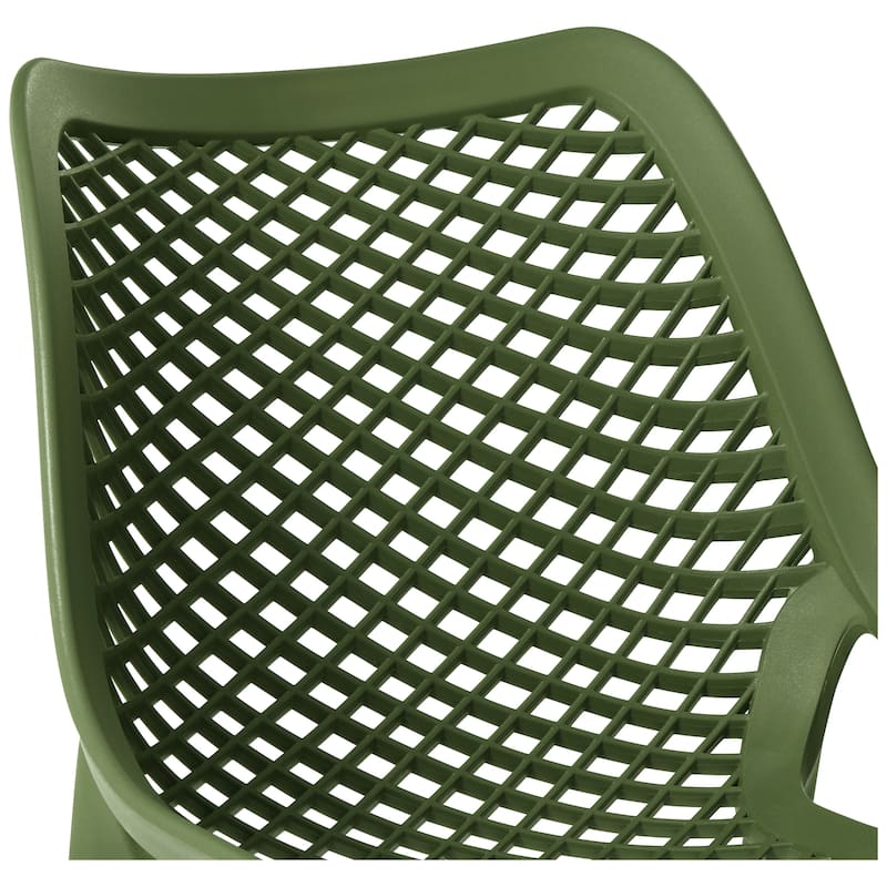 Frond and Form 6-Person Outdoor Rectangular Dining Set
