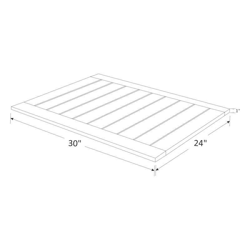 Cambridge Casual Estate Spa Teak Mat