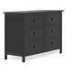 preview thumbnail 12 of 15, Dream On Me Universal Double Dresser Black