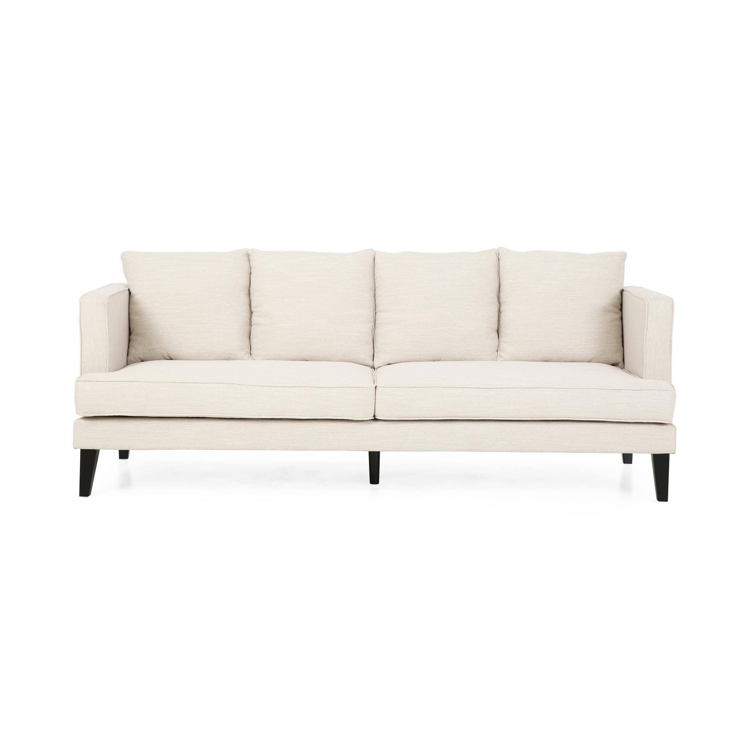 Shop Halburge Contemporary 3 Seater Fabric Sofa By Christopher