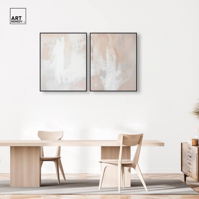 Opalescent Hues I Canvas Set of 2 by Art Remedy