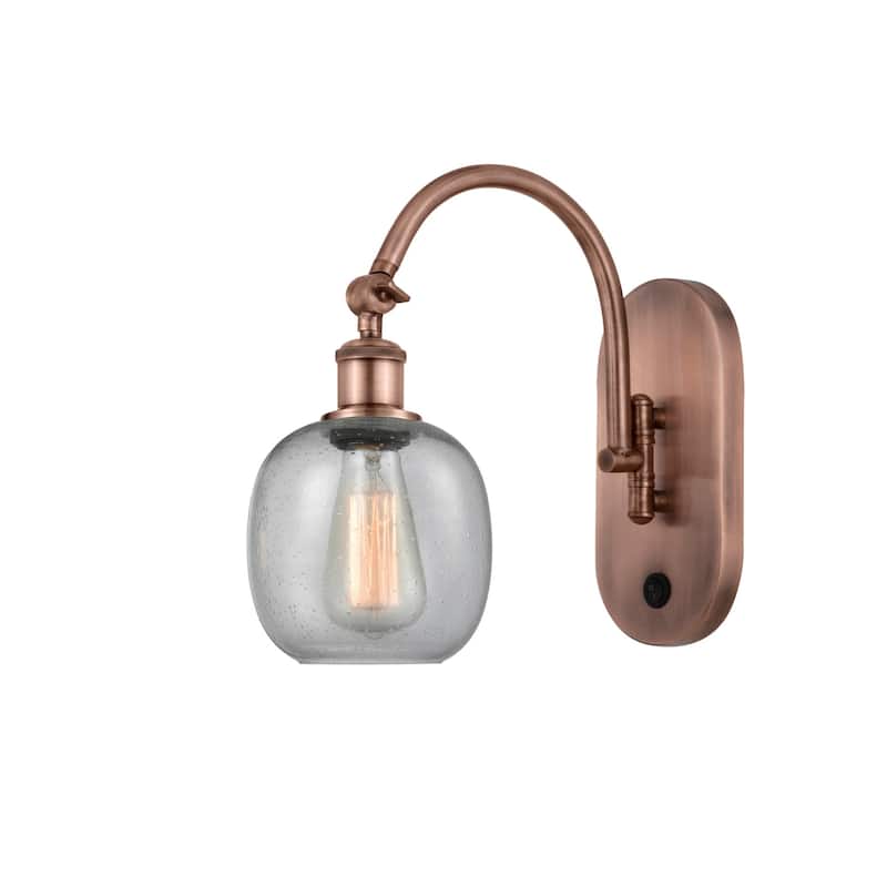 Innovations Lighting 518-1W-13-6 Belfast Sconce Belfast 13" Tall Wall
