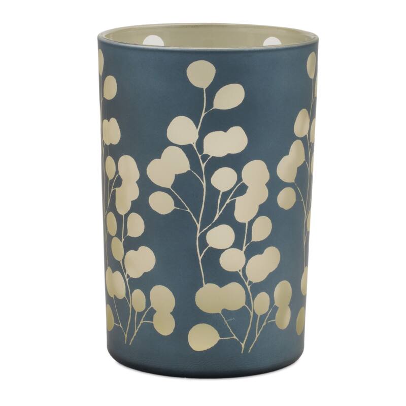 Frosted Foliage Candle Holder (Set of 2)