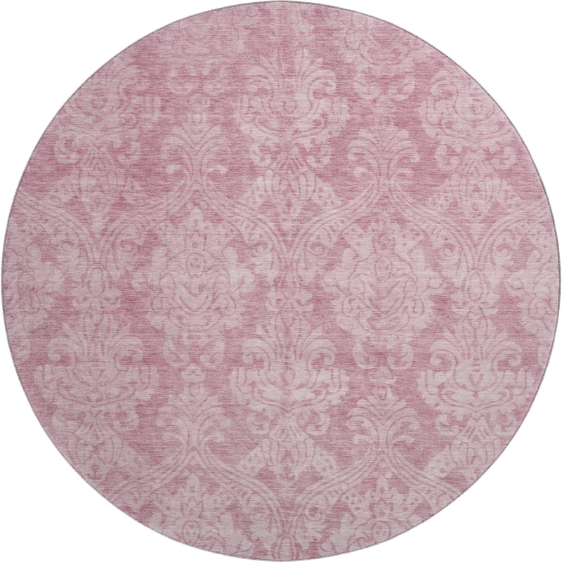 Premium Washable Super Soft Traditional Damask Mayfield Rug