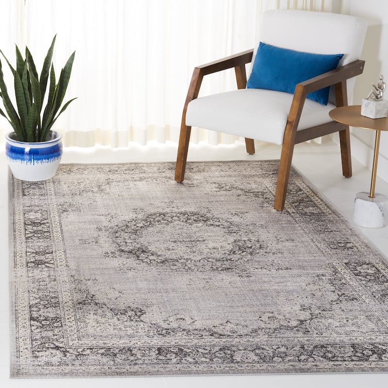 SAFAVIEH Atlas Madoka Vintage Oriental Viscose Rug