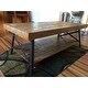 Carbon Loft Oliver Modern Rustic Natural Fir Coffee Table