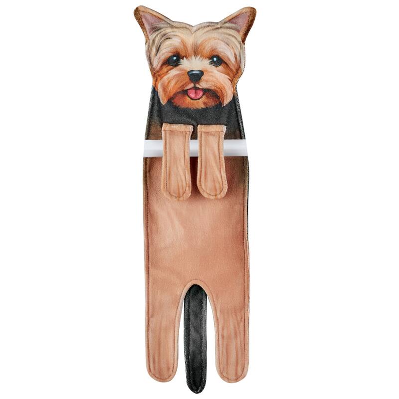 Adorable Dog-Shaped Hanging Kitchen Towel