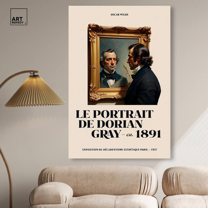 Decadent World of Dorian Gray Canvas by Art Remedy, Gallery Wrapped