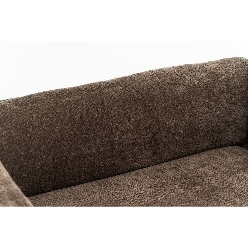 Christopher Knight Home - Chenille Upholstered Loveseat Sofa with Removable Cushion 58.3" Accent Sofa