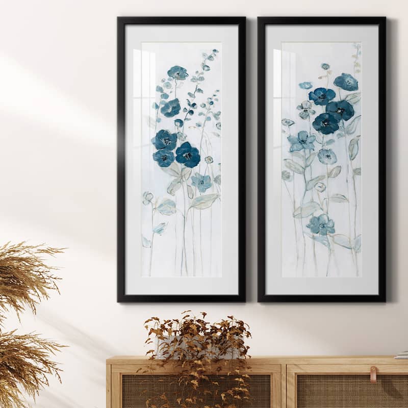 Fields of Blue I-Premium Gallery Framed Print - Ready to Hang