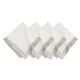 preview thumbnail 3 of 5, Villeroy and Boch Metallic Brushstroke Napkins (Set of 4) - 21" w x 21" l