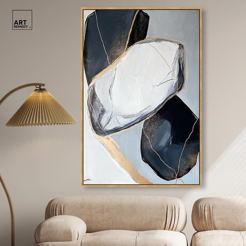 Mineral Essence I Canvas by Art Remedy