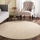 preview thumbnail 20 of 90, SAFAVIEH Natural Fiber Pacific Casual Border Sisal Rug 10' x 10' Round - Marble/Khaki