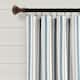 Lush Decor Farmhouse Stripe Yarn Dyed Cotton Window Curtain Panel Pair