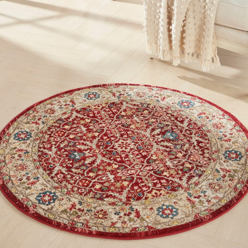 Nourison Revel Traditional Persian Floral Area Rug