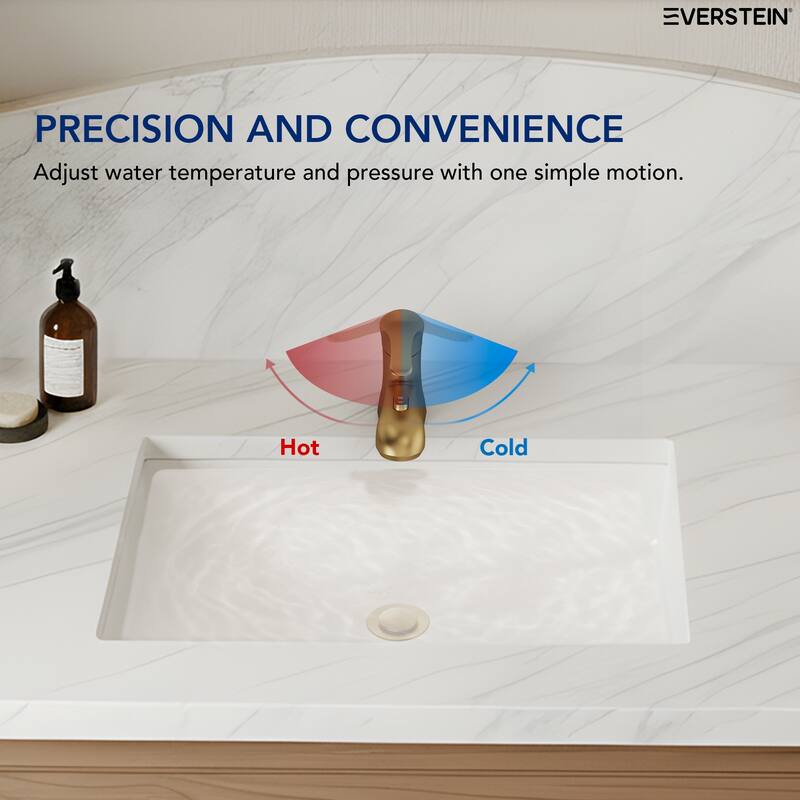 Single Handle Single Hole Pull-Out Basin Bathroom Faucet with Pop‑Up Drain