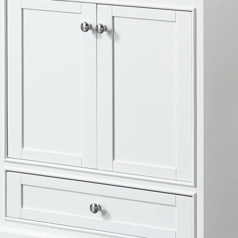 Deborah 30-inch Single Vanity Cabinet, No Mirror