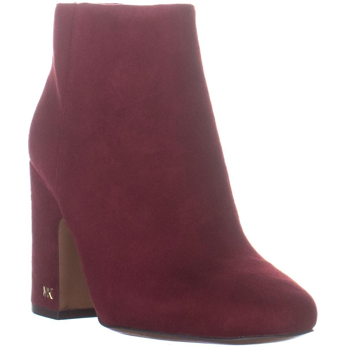 michael michael kors women's elaine block heel booties