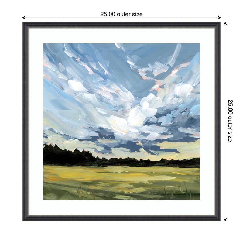 Kate and Laurel Framed Art Before The Storm by Emily Kenney