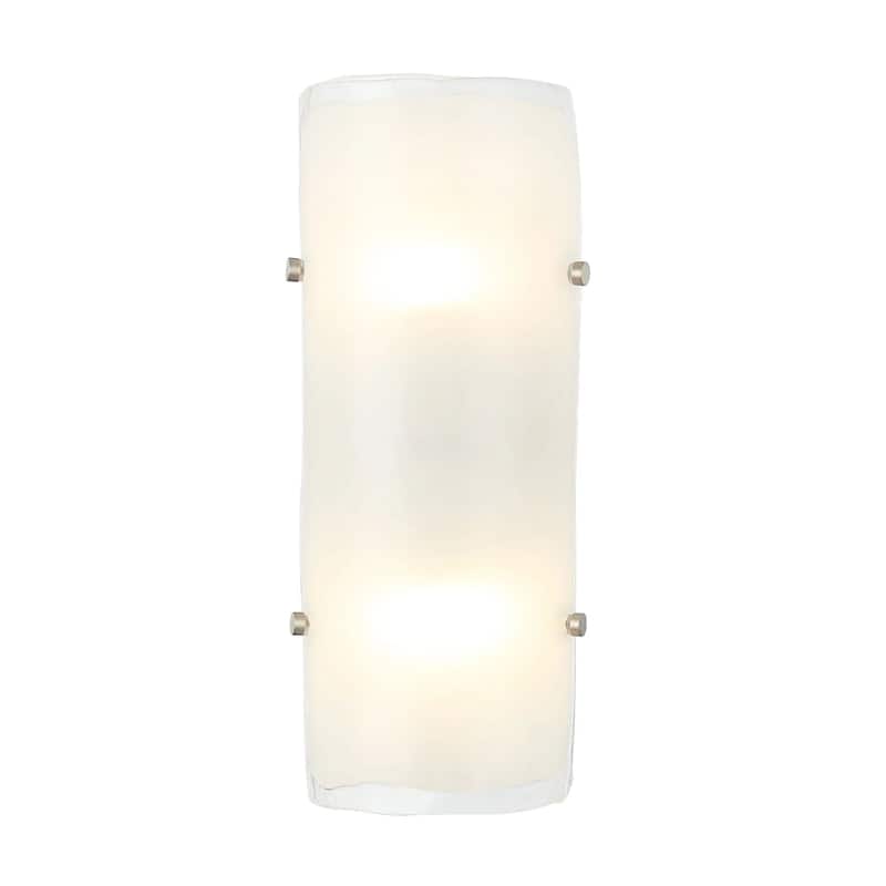 Fairchild 2-Light Flush Wall Sconce w/ Black/Nickel/Brass Hardware