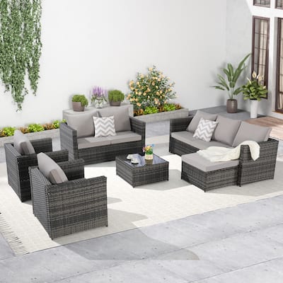 6 Piece Patio Furniture Set