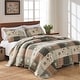 preview thumbnail 5 of 11, Greenland Home Fashions Sedona 100 Percent Cotton Quilt Set