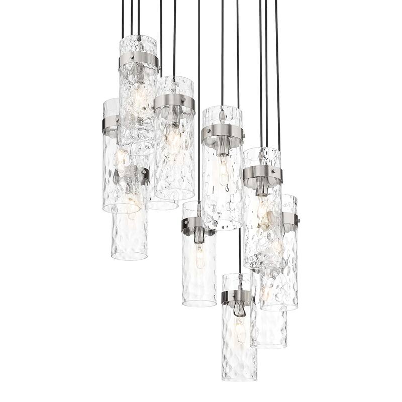 Z-Lite 7002P5-11R Fontaine 11 Light 27" Wide Chandelier