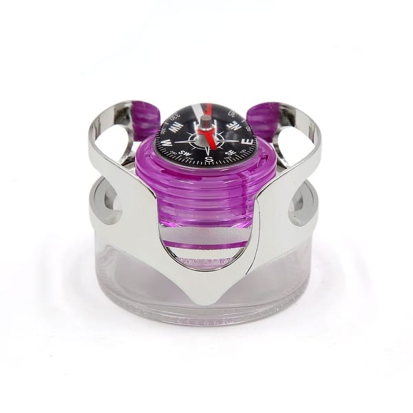 Purple Compass Design Vehicle Car Perfume Block Fragrance Diffuser Air