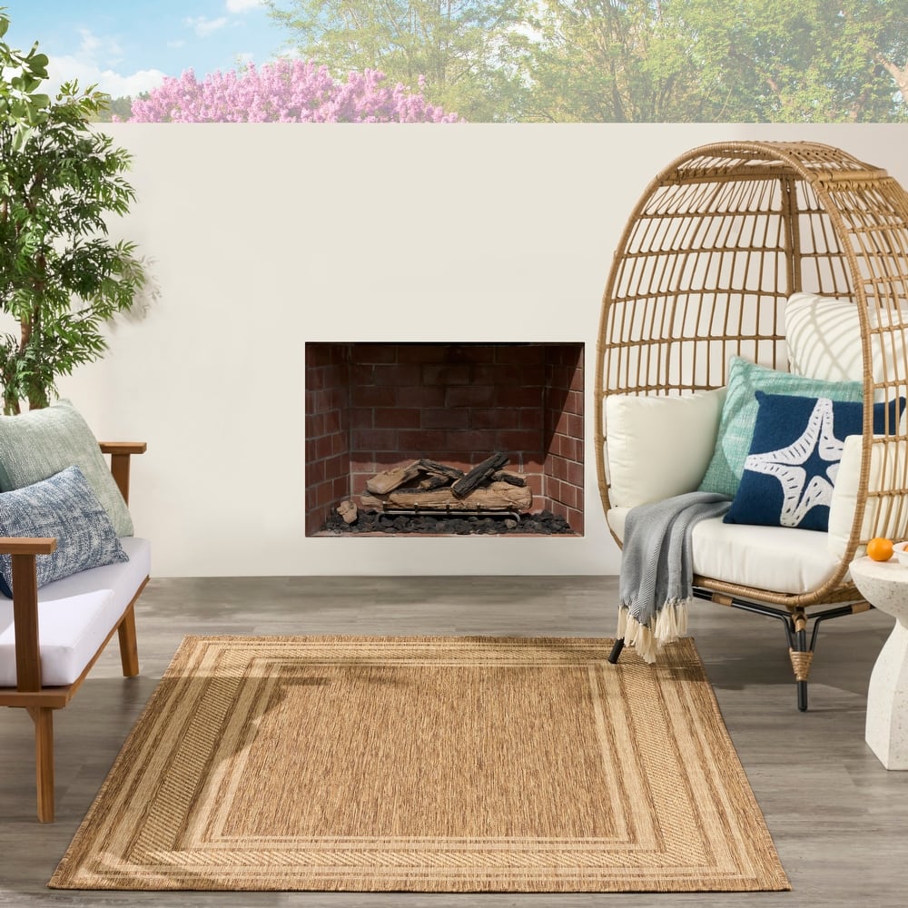 Nourison Horizon Indoor/Outdoor Geometric Area Rug