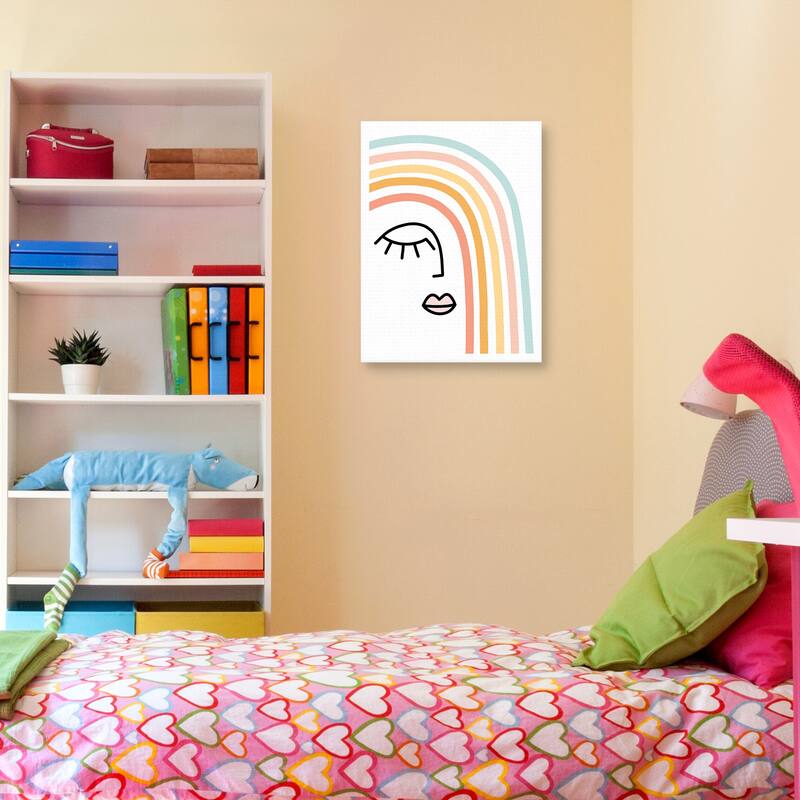 Rainbow State of Mind Canvas Art Print
