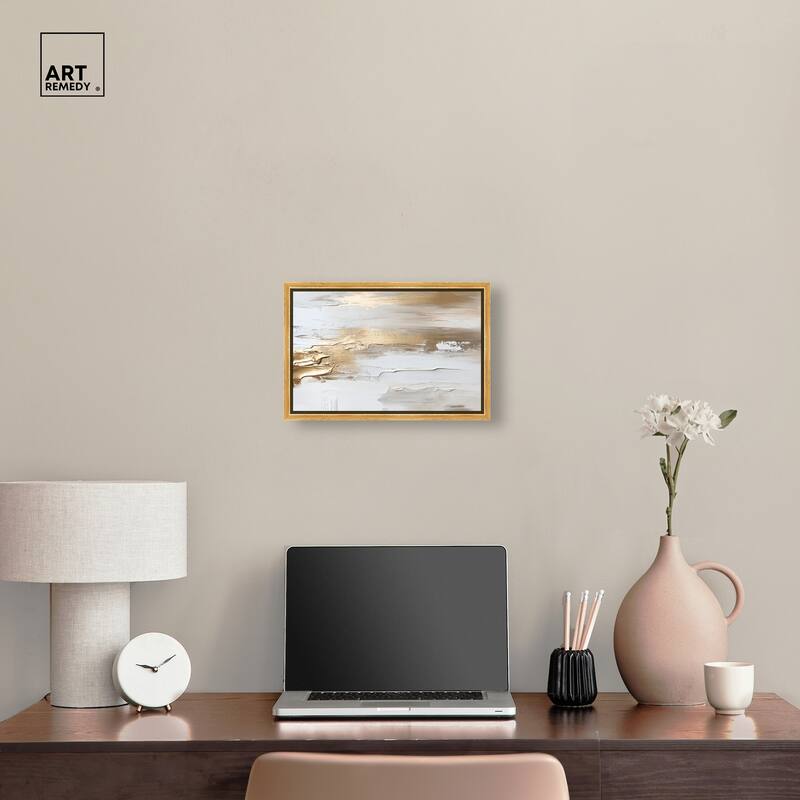 Soothing Waves Canvas by Art Remedy