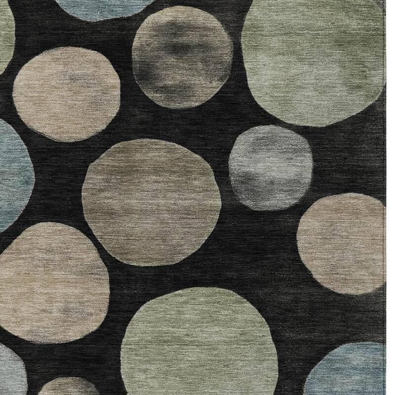 HomeRoots Geometric Transitional Rectangle Outdoor Rug