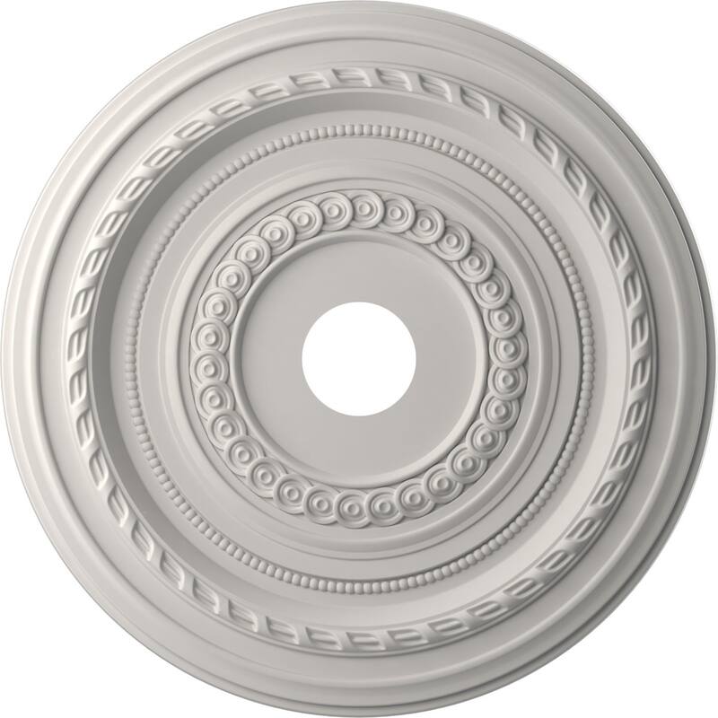 3 1/2" Inside Diameter - Cole Thermoformed PVC Ceiling Medallion
