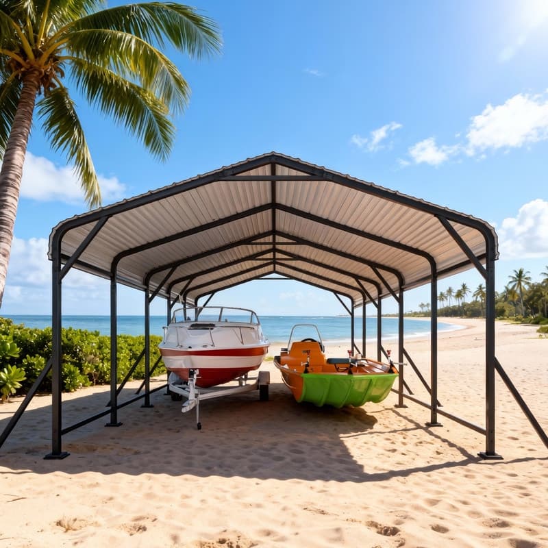 EROMMY Heavy Duty Metal Carport with Extra Support Poles, UV & Waterproof Car Canopy for Outdoor Vehicle Shelter