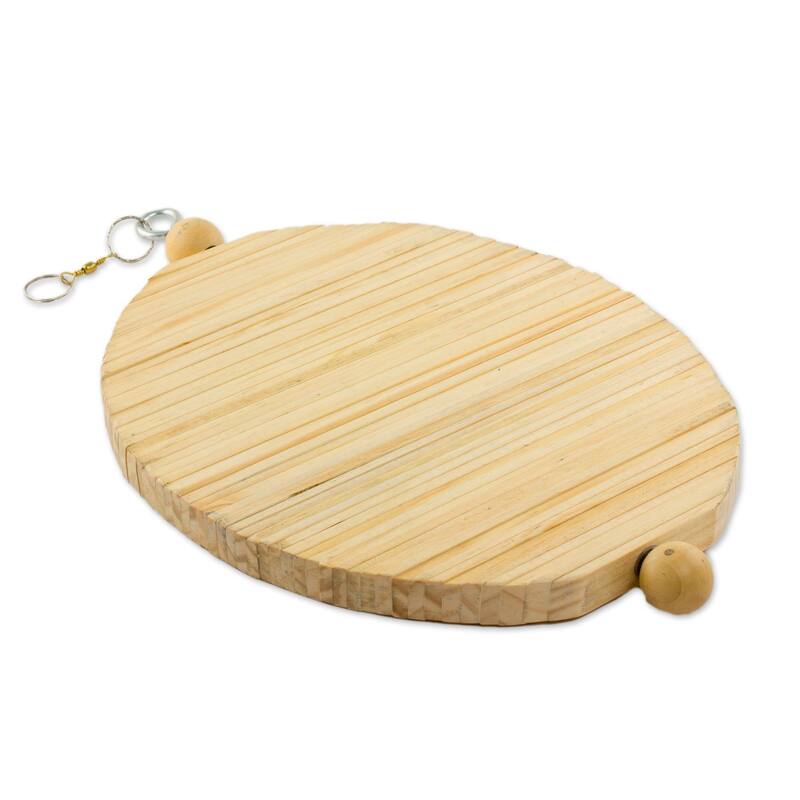 Novica Handmade Tranquil Winds Wood Mobile
