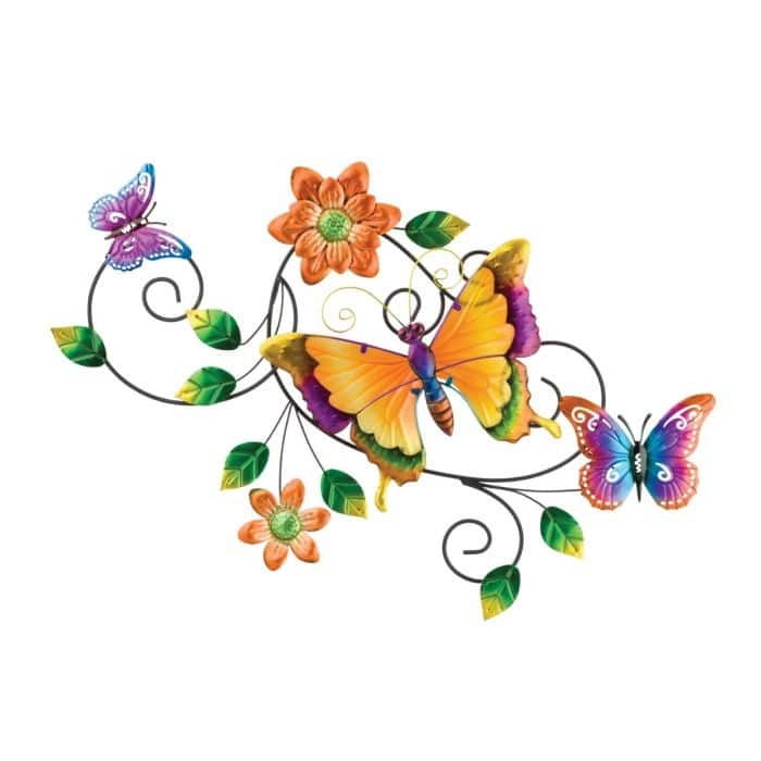 Garden Vibe Wall Decor - Butterfly