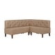 preview thumbnail 3 of 31, Allard Upholstered/Faux Leather Modern Farmhouse Nook Bench