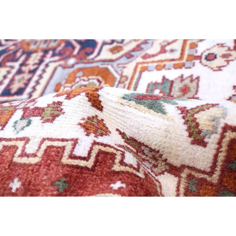 ECARPETGALLERY Hand-knotted Serapi Heritage Cream Wool Rug - 8'0 x 9'11