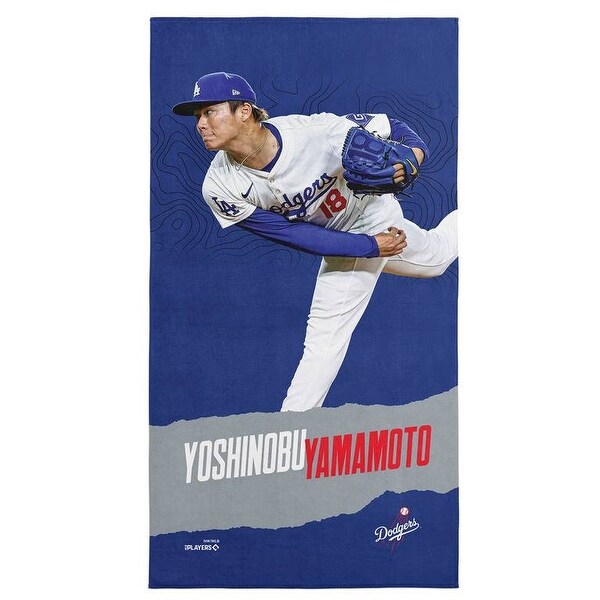 Los Angeles Angels Los Angeles Dodgers Beach Towel Clayton