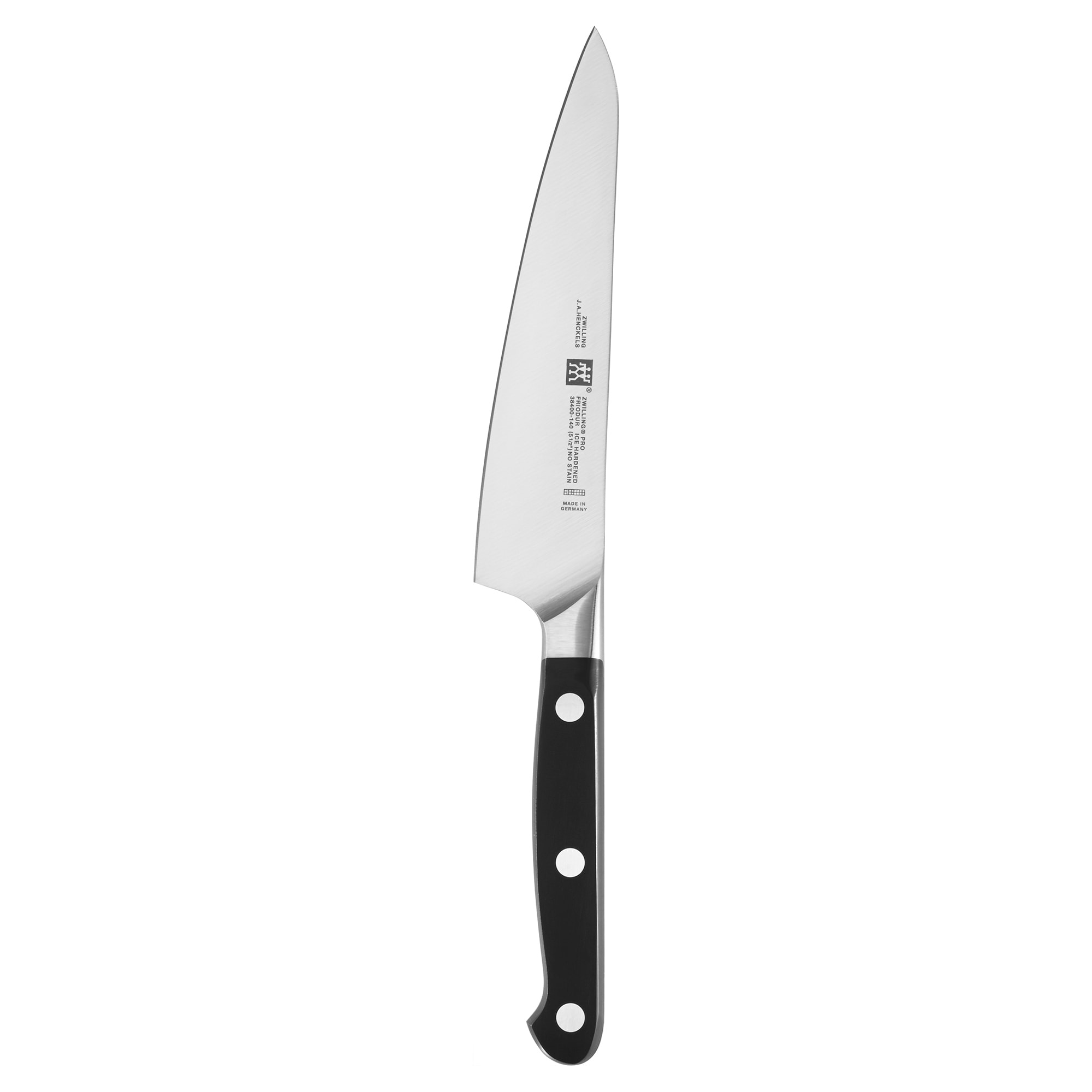 Half Serrated Jumbo Steak Knife, Black POM, 4.5