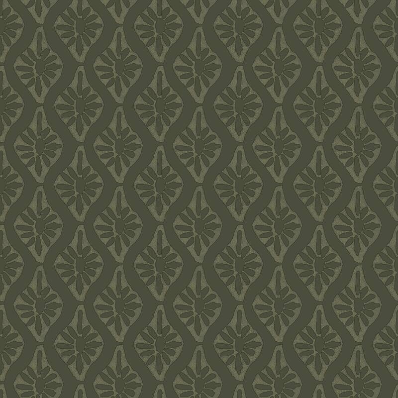 Chris Loves Julia x NuWallpaper Nova Evergreen Peel and Stick Wallpaper