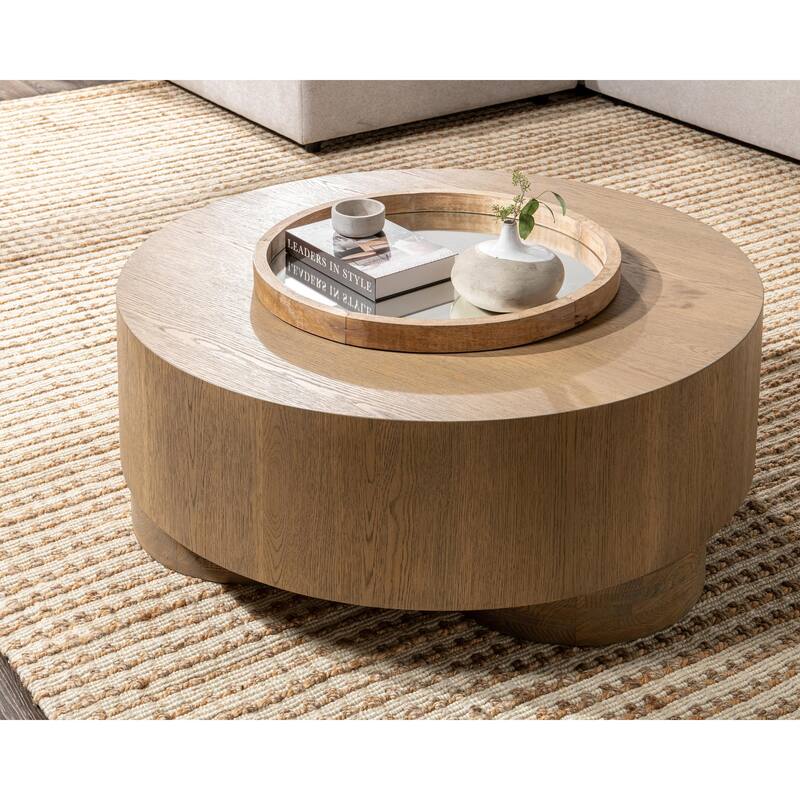 Classic Home Runa 42" Wood Coffee Table
