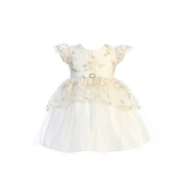 white easter dress for baby
